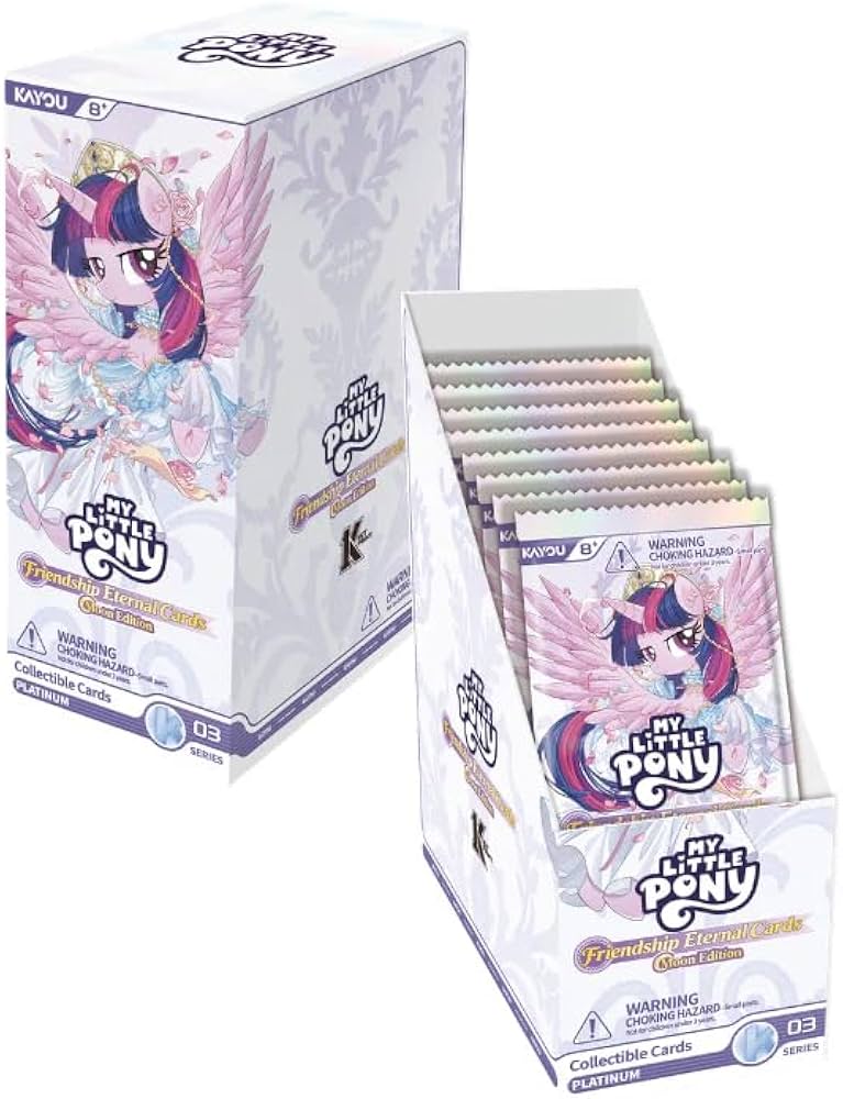 My Little Pony - Friendship Eternal Foil Card Pack - Moon Edition Booster Box