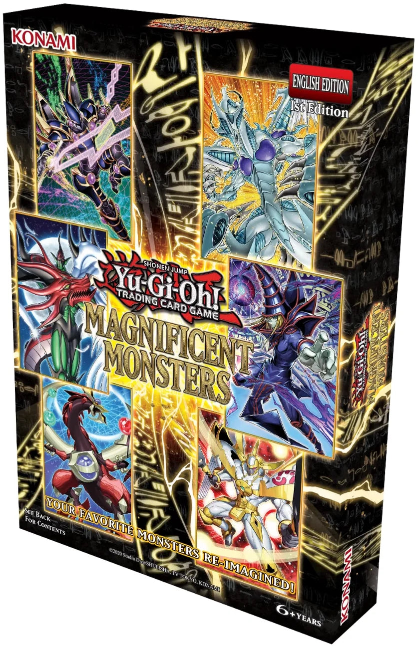 Yu-Gi-Oh! Magnificent Monsters 3 Pack Tuckbox