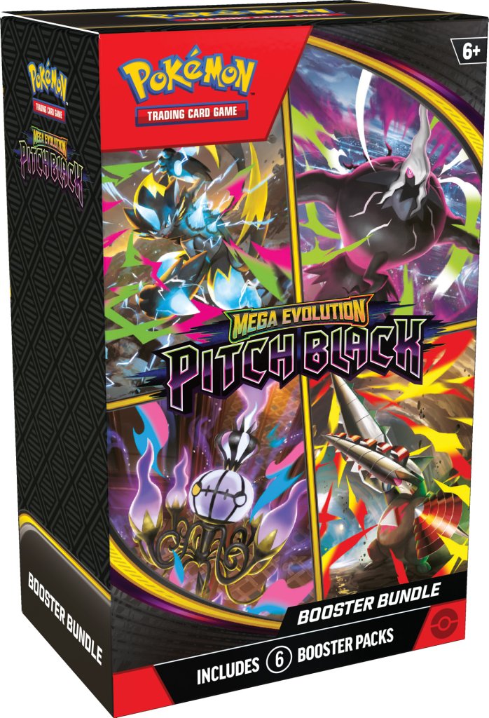 PREORDER LIMIT 1: Pokémon TCG: Mega Evolution Pitch Black Booster Bundle