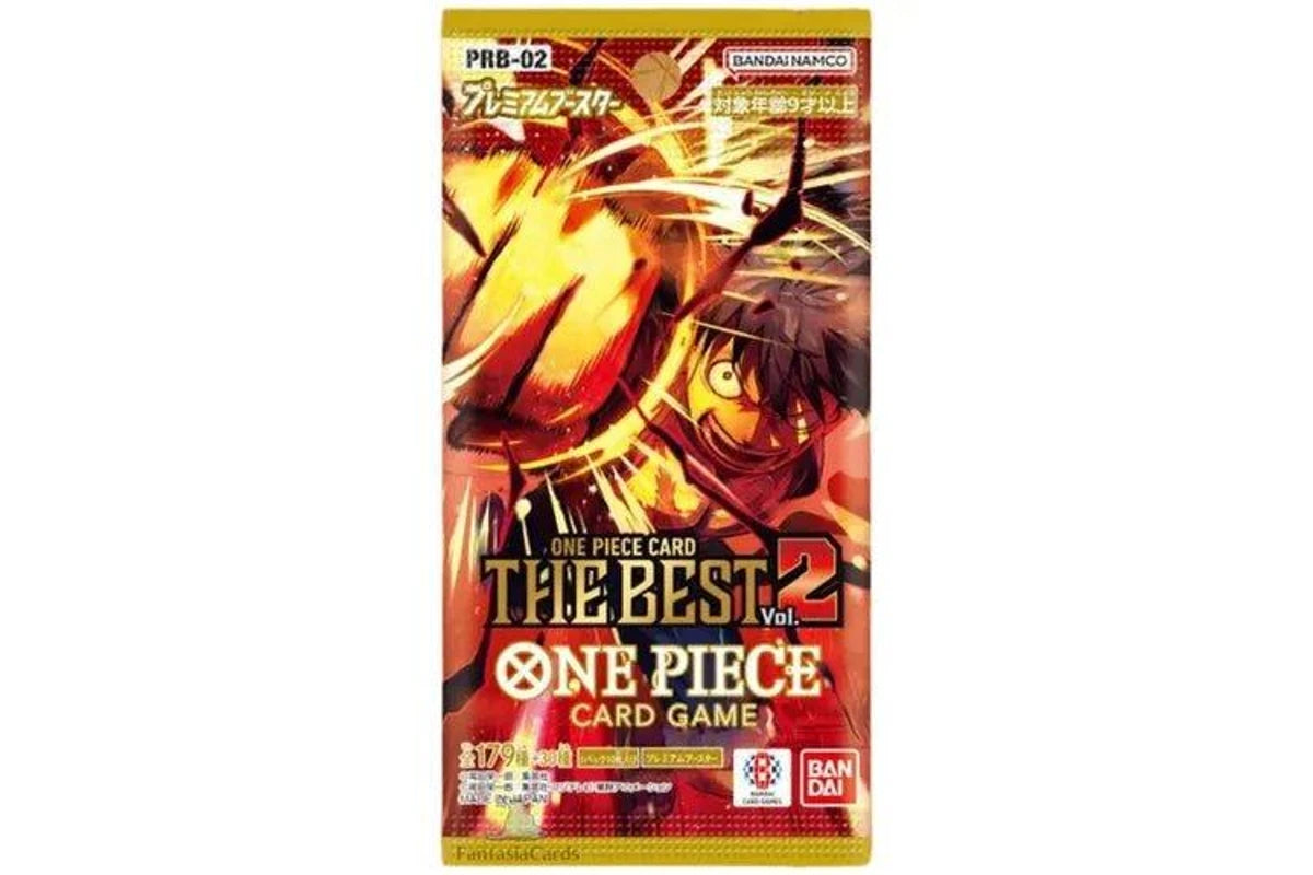 One Piece Card Game - Premium Booster: The Best Vol.2 PRB-02 Booster Pack Japanese