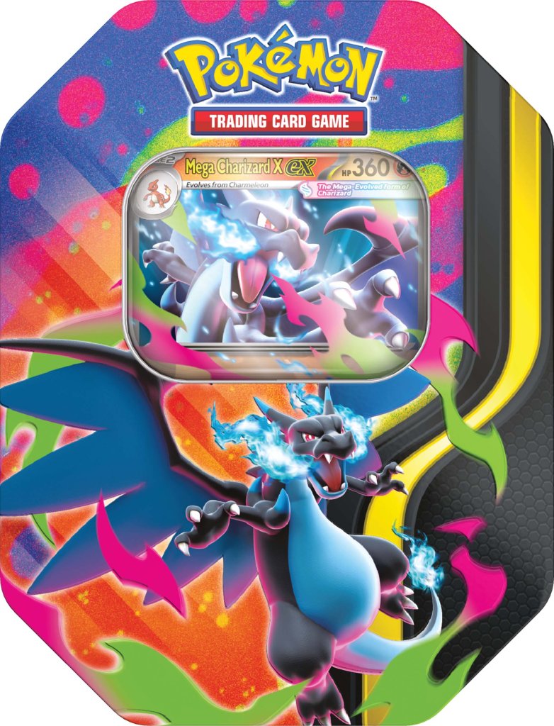 PRE ORDER 20/02/2026 Pokémon TCG: Mega Charizard Tin