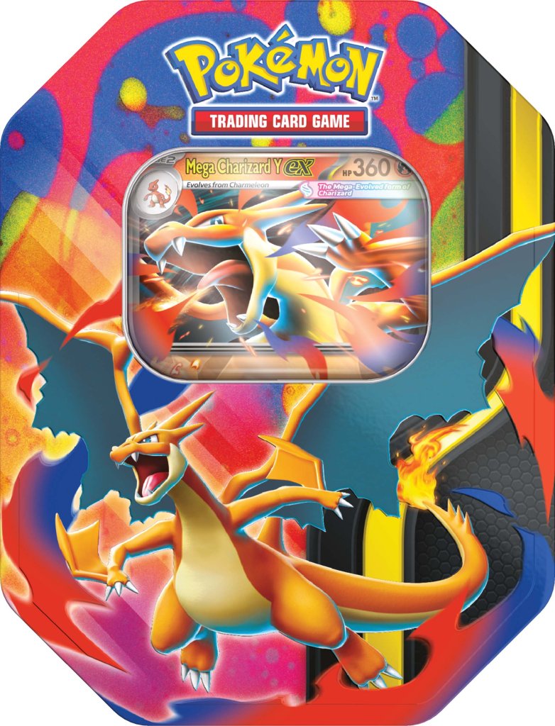 PRE ORDER 20/02/2026 Pokémon TCG: Mega Charizard Tin