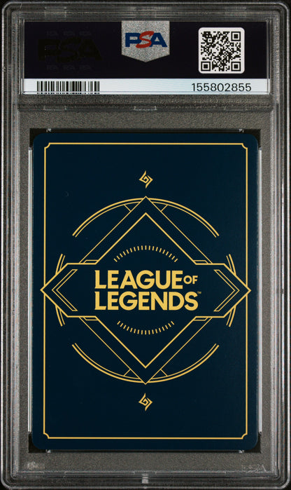 2026 RIFTBOUND: LEAGUE OF LEGENDS SFD-SPIRITFORGED #237 KARMA OVERNUMBER PSA 10