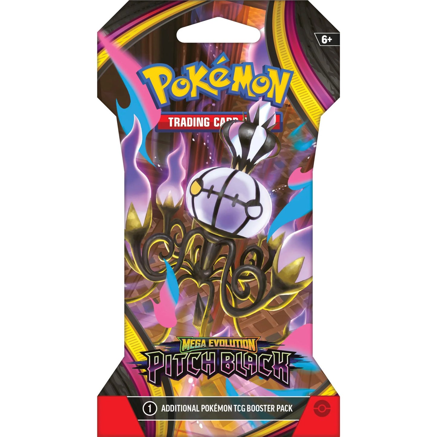 PREORDER: Pokémon TCG: Mega Evolution - Pitch Black Sleeved Booster Pack