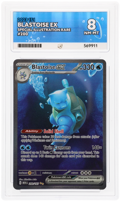 2023 151 BLASTOISE EX SPECIAL ILLUSTRATION RARE #200 ACE NM-MT 8