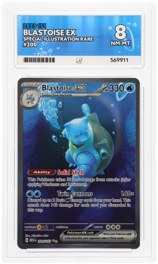 2023 151 BLASTOISE EX SPECIAL ILLUSTRATION RARE #200 ACE NM-MT 8