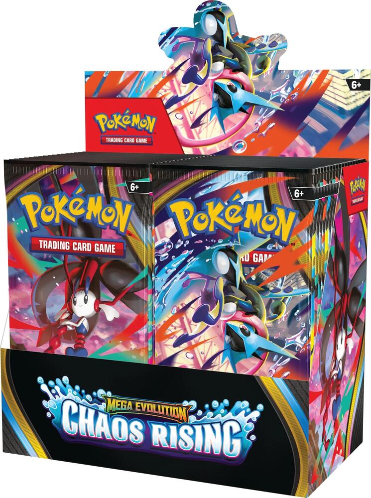 Pokemon TCG Mega Evolutions Chaos Rising Booster Box