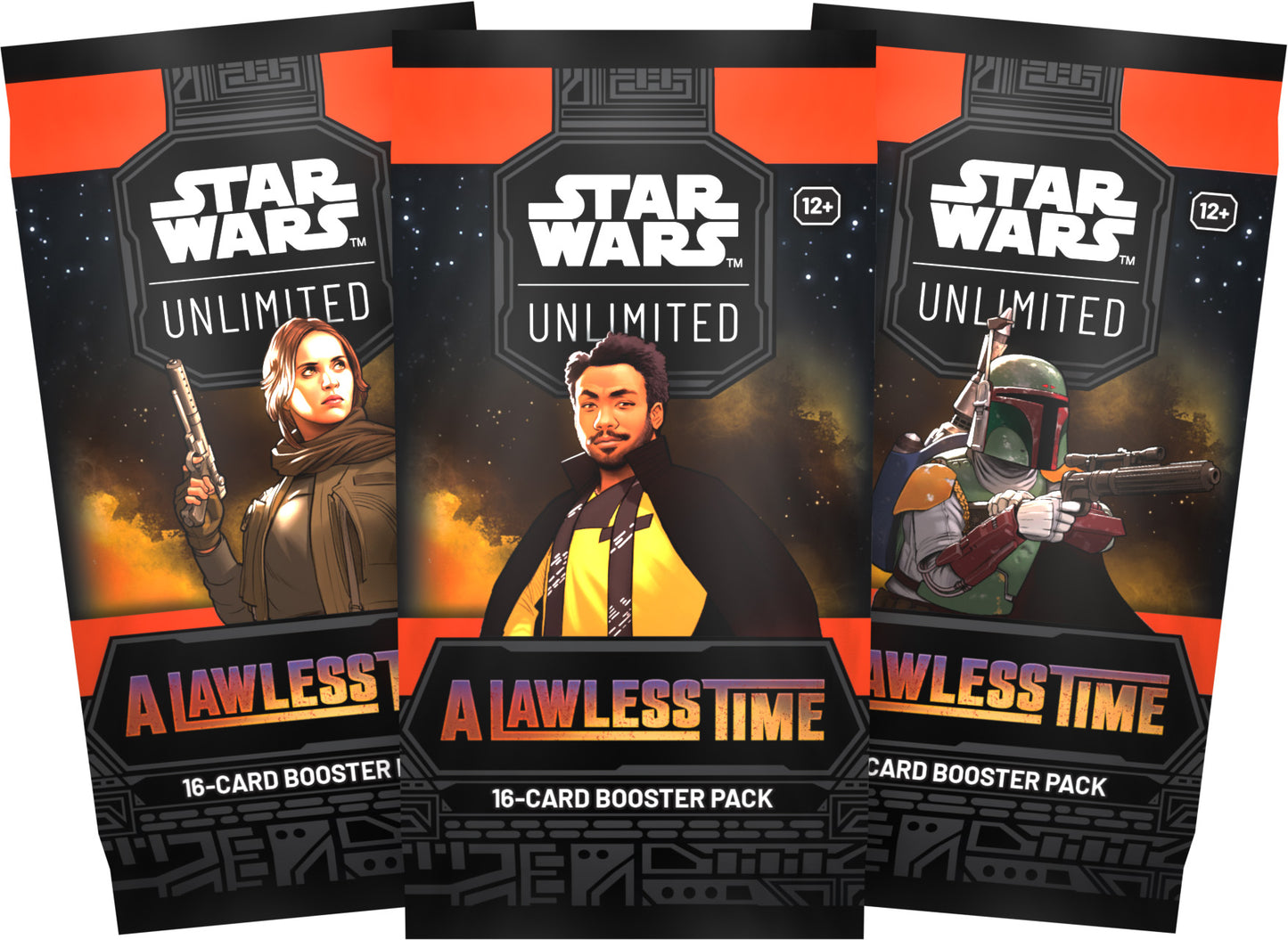 Star Wars Unlimited - A Lawless Time Booster Display