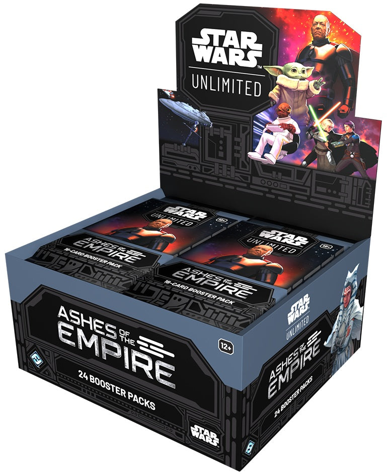 Pre Order: Star Wars Unlimited - Ashes of the Empire Booster Display