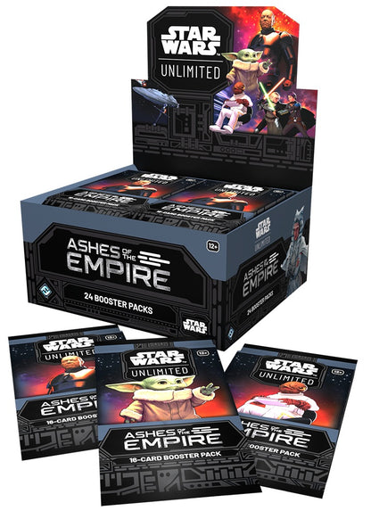 Pre Order: Star Wars Unlimited - Ashes of the Empire Booster Display