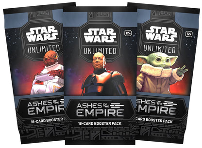 Pre Order: Star Wars Unlimited - Ashes of the Empire Booster Display