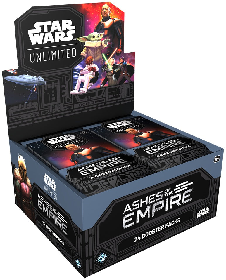 Pre Order: Star Wars Unlimited - Ashes of the Empire Booster Display
