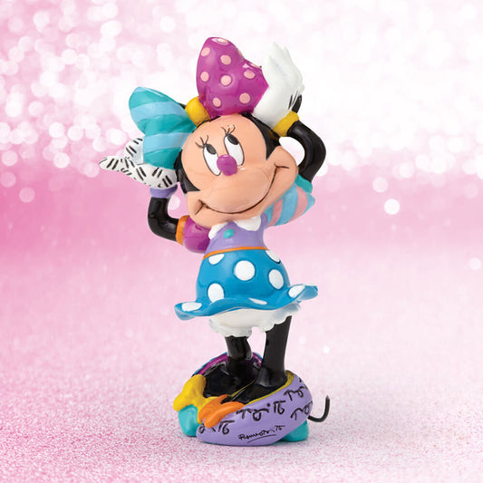 DISNEY BRITTO - MINNIE MOUSE ARMS UP FIGURINE - MINI