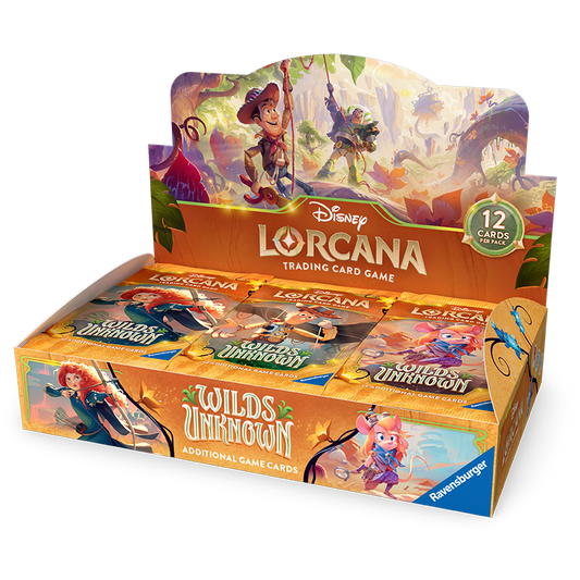 PRE ORDER: Disney's Lorcana: Wilds Unknown - Booster Box