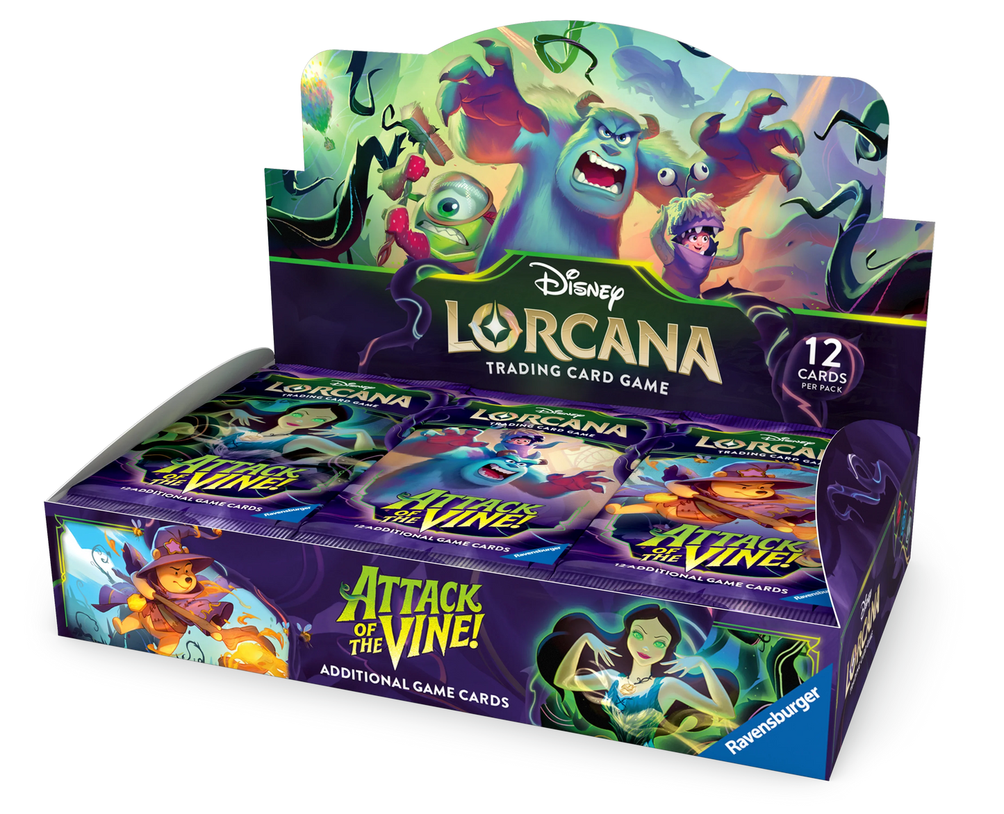 PREORDER: Disney Lorcana TCG: Attack of the Vine Booster Box - S13