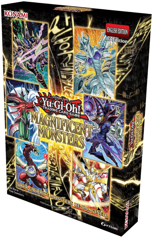 Yu-Gi-Oh! Magnificent Monsters 3 Pack Tuckbox