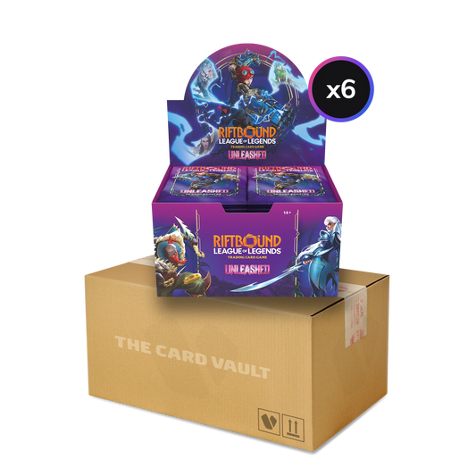 Riftbound: League of Legends TCG - Unleashed - Display Case (6x Booster Boxes)