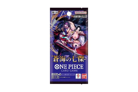 One Piece TCG - The Azure Sea's Seven OP-14 Booster Pack Japanese