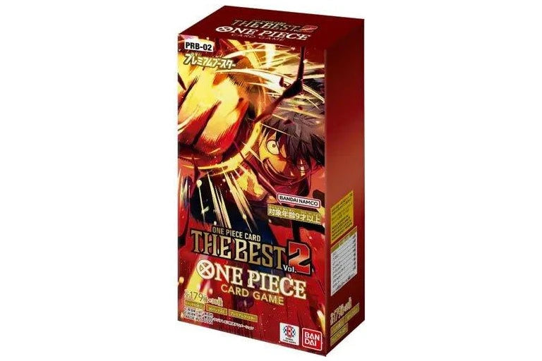 One Piece Card Game - Premium Booster: The Best Vol.2 PRB-02 Booster Box Japanese